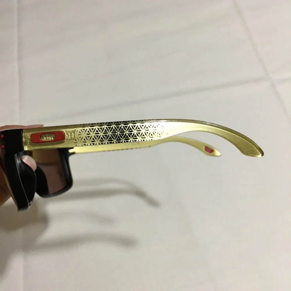 Oakley Holbrook Lunar New Year Collection OO9102-Y9 24K Matte Black Sunglasses